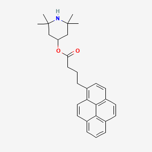 (2,2,6,6-tetramethylpiperidin-4-yl) 4-pyren-1-ylbutanoate