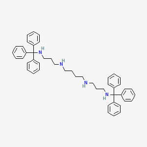 1,4-Butanediamine, N,N'-bis[3-[(triphenylmethyl)amino]propyl]-