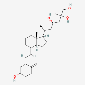 molecular formula C27H44O4 B1256822 (23S)-23,25,26-trihydroxycalciol 