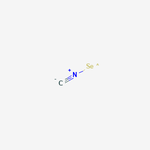 molecular formula CNSe B1256823 lambda(2)-Methylideneselenohydroxylamine 