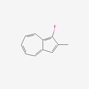 1-Fluoro-2-methylazulene