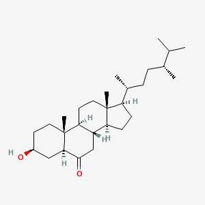 molecular formula C28H48O2 B1256825 6-Oxocampestanol CAS No. 168113-32-4