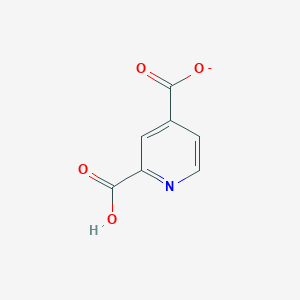 molecular formula C7H4NO4- B1256847 2-Carboxypyridine-4-carboxylate 