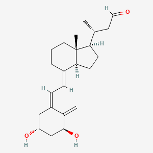 (1S)-1-hydroxy-23-oxo-24,25,26,27-tetranorcalciol