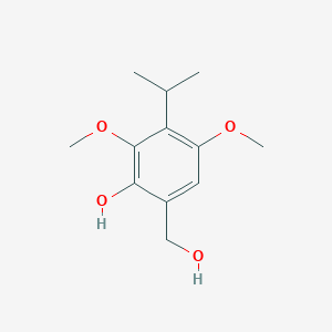 molecular formula C12H18O4 B1256853 Hydroxyespintanol 