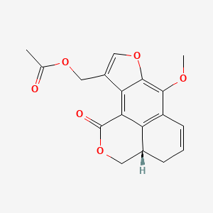 molecular formula C18H16O6 B1256854 Angulifolide 