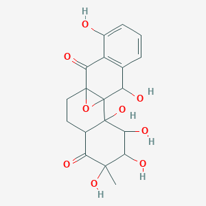 molecular formula C19H20O9 B1256856 Chemomicin A 