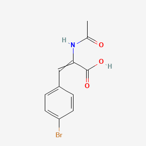 2-Acetamido-3-(4-bromophenyl)prop-2-enoic acid