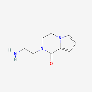 2-(2-Aminoethyl)-3,4-dihydropyrrolo[1,2-a]pyrazin-1(2H)-one