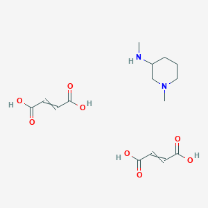 But-2-enedioic acid--N,1-dimethylpiperidin-3-amine (2/1)