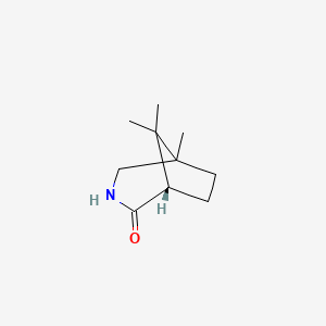 (1S)-5,8,8-trimethyl-3-azabicyclo[3.2.1]octan-2-one