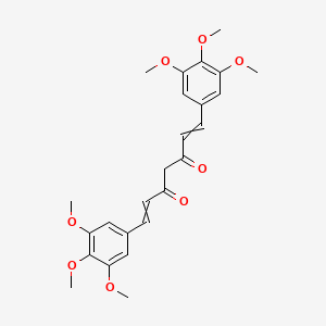 1,7-Bis(3,4,5-trimethoxyphenyl)hepta-1,6-diene-3,5-dione