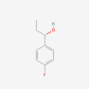 molecular formula C9H11FO B125688 (1S)-1-(4-氟苯基)丙醇 CAS No. 145438-93-3