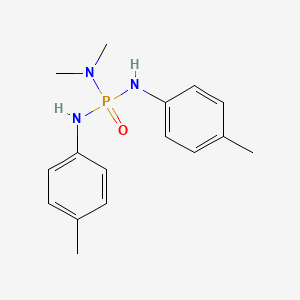 N,N-Dimethyl-N',N''-bis(4-methylphenyl)phosphoric triamide