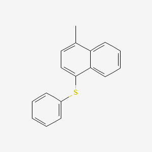 1-Methyl-4-(phenylsulfanyl)naphthalene