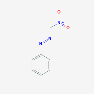 Diazene, (nitromethyl)phenyl-