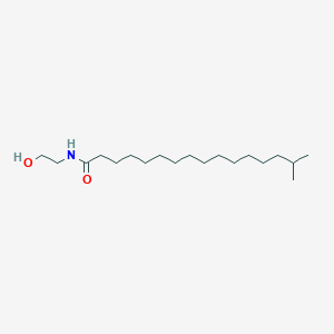 molecular formula C19H39NO2 B12568906 N-(2-Hydroxyethyl)-15-methylhexadecanamide CAS No. 193264-52-7