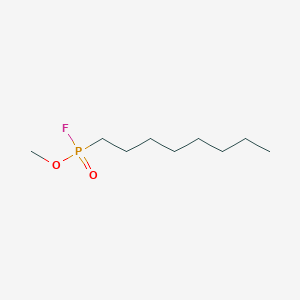 molecular formula C9H20FO2P B12568916 Phosphonofluoridic acid, octyl-, methyl ester CAS No. 300823-37-4