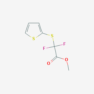 Methyl difluoro[(thiophen-2-yl)sulfanyl]acetate