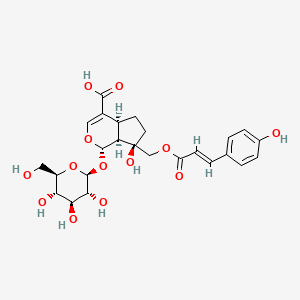 10-p-trans-Coumaroyl-1S-dihydromonotropein