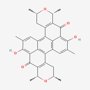 molecular formula C32H30O6 B1256897 scutiaquinone B 