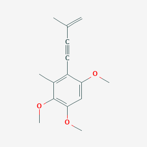 molecular formula C15H18O3 B1256906 antrocapmphin A 