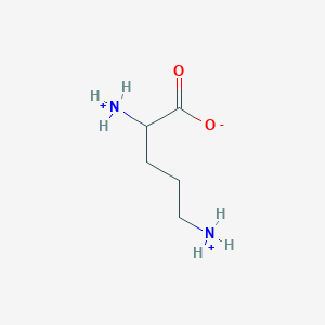 molecular formula C5H13N2O2+ B1256908 2,5-Diammoniopentanoate 