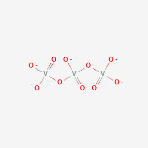 molecular formula O10V3-5 B1256913 Trivanadate(5-) 