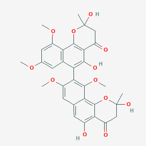 molecular formula C32H30O12 B1256923 Nigerasperone B 