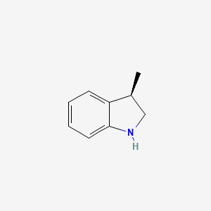 (3R)-3-Methyl-2,3-dihydro-1H-indole