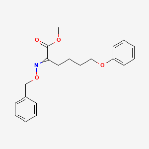 Methyl 2-[(benzyloxy)imino]-6-phenoxyhexanoate