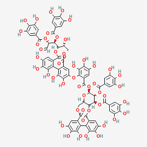 molecular formula C75H54O48 B1256939 Rugosin E CAS No. 84744-51-4