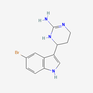 molecular formula C12H13BrN4 B1256947 Aplicyanin A 