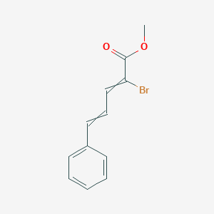 Methyl 2-bromo-5-phenylpenta-2,4-dienoate