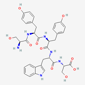 L-Seryl-L-tyrosyl-L-tyrosyl-L-tryptophyl-L-serine