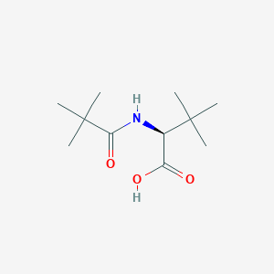 N-(2,2-Dimethylpropanoyl)-3-methyl-L-valine