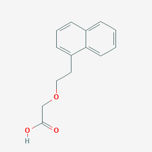 [2-(Naphthalen-1-yl)ethoxy]acetic acid