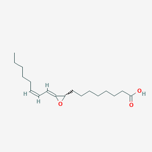 molecular formula C18H30O3 B1256956 9S,10-epoxy-10,12Z-octadecadienoic acid 