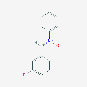 (3-Fluorophenyl)-N-phenylmethanimine N-oxide