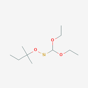 molecular formula C10H22O3Si B12569643 CID 78063112 