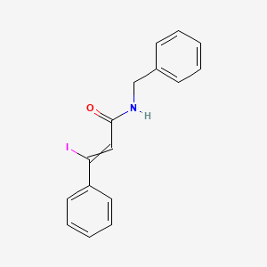 N-Benzyl-3-iodo-3-phenylprop-2-enamide