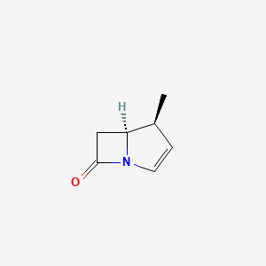 molecular formula C7H9NO B1256967 1beta-Methylcarbapenem 