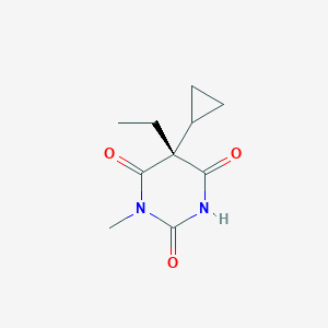 (5R)-5-Cyclopropyl-5-ethyl-1-methylpyrimidine-2,4,6(1H,3H,5H)-trione