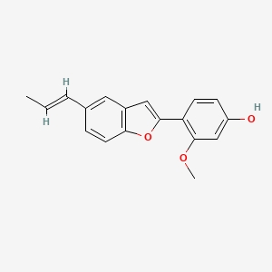 molecular formula C18H16O3 B1257029 Rataniaphenol III 