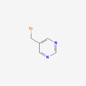 molecular formula C5H5BrN2 B1257034 5-(Bromomethyl)pyrimidine CAS No. 25198-96-3