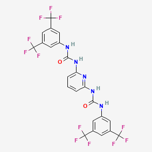 N,N'-Pyridine-2,6-diylbis{N'-[3,5-bis(trifluoromethyl)phenyl]urea}