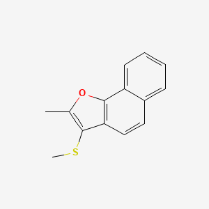 2-Methyl-3-(methylsulfanyl)naphtho[1,2-B]furan