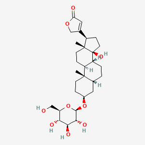 molecular formula C29H44O9 B1257044 Glucodigitoxigenin CAS No. 17059-16-4