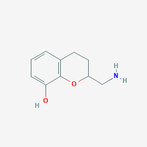 2-(aminomethyl)-3,4-dihydro-2H-chromen-8-ol