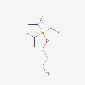 (3-Chloropropoxy)tri(propan-2-yl)silane